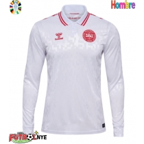 Camiseta Dinamarca Visitante Equipación Eurocopa 2024 manga larga